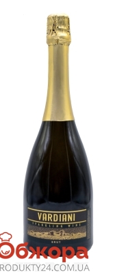 Вино игристое белое брют Vardiani Brut 0,75 л – ИМ «Обжора»