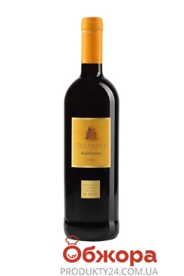 Вино красное сухое Sizarini Bardolino 0,75 л – ИМ «Обжора»