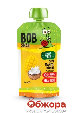 Смузі Манго-кокос Bob Snail 120 г – ІМ «Обжора»