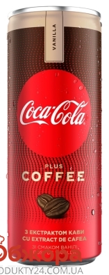 Вода Zero Coffee Ваніль Coca-Cola 0,25 л – ІМ «Обжора»