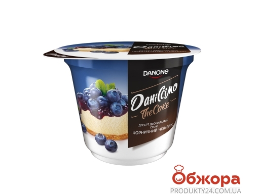 Десерт Даніссимо чорничний чізкейк 6,0% 230 г – ІМ «Обжора»