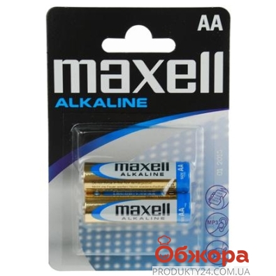 Батарейки Максел (Maxell) LR 6 2 Bl – ИМ «Обжора»
