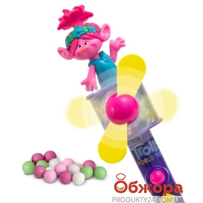 Набор конфеты Bip пропеллер с конфетами Trolls – ИМ «Обжора»