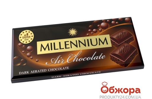 Шоколад черный пористый Millennium 85 г – ИМ «Обжора»