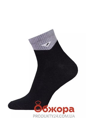 Шкарпетки короткі чорні чоловічі ACTIVE 2314 розмір 25, 020 – ІМ «Обжора»