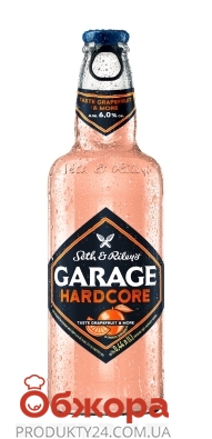Напій сл/алк 6% Hardcore taste Grapefruit & More Garage 0,44 л – ІМ «Обжора»