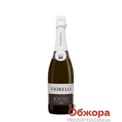 Вино ігристе бiле солодке Fiorelli Moscato Spumante Dolce 0,75 л – ІМ «Обжора»