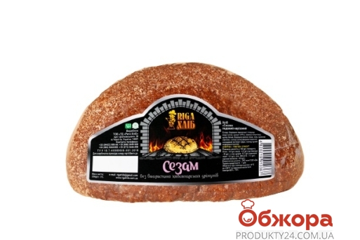 Хліб Ріга Хліб Сезам 250 г – ІМ «Обжора»
