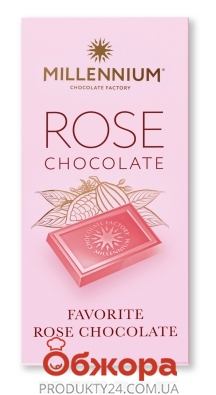 Шоколад белый Rose Millennium 100 г – ИМ «Обжора»
