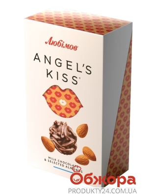 Цукерки Angel`s kiss молочні з мигдалем Любімов 100 г – ІМ «Обжора»