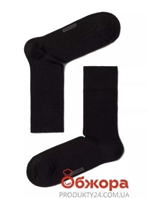 Шкарпетки чол. DiWaRi CLASSIC 5С-08СП, р.25, 001 чорний – ІМ «Обжора»