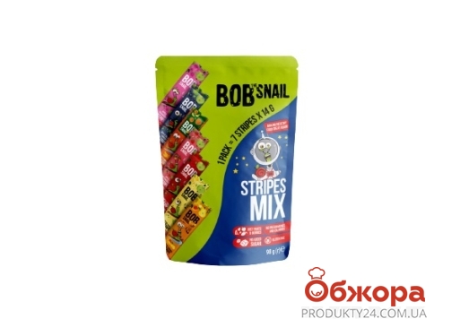 Цукерки stripes mix Bob Snail 98 г – ІМ «Обжора»