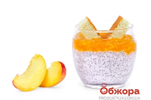 Завтрак чиа-йогурт-персик – ИМ «Обжора»