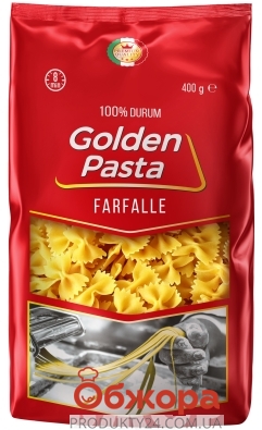 Макароны бантик Golden Pasta 400 г – ИМ «Обжора»