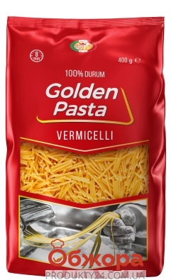 Макароны вермишель Golden Pasta 400 г – ИМ «Обжора»