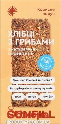 Хлібці грибні Sunfill 100 г – ИМ «Обжора»