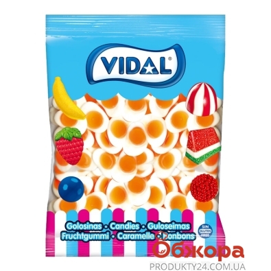 Жувальні цукерки без глютену Смажені яйця Vidal 100 г – ІМ «Обжора»