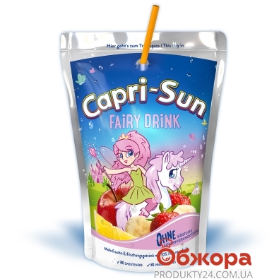 Напиток Fairy Drink CAPRI-SUN 0,2 л – ИМ «Обжора»