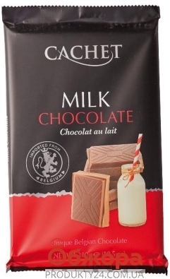 Шоколад молочний Cachet 32% 300 г – ІМ «Обжора»