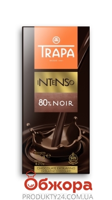 Шоколад черный Trapa , 175 г – ИМ «Обжора»