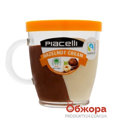 Шоколадний крем какао та горіх Piacelli Duo 300 г – ИМ «Обжора»