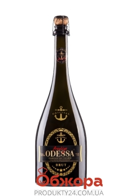Вино ігристе  біле брют Одесса Prestige 0.75 л – ІМ «Обжора»