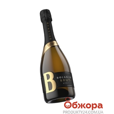 Вино игристое  белое брют Болград Bolgrad 0,75 л – ИМ «Обжора»