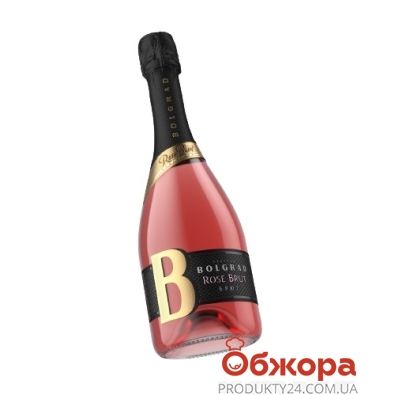 Вино ігристе рожеве брют Болград Bolgrad 0,75 л – ІМ «Обжора»