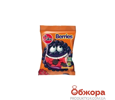 Жевательные конфеты без глютена RED N BLACKBERRIES Jake 75 г – ИМ «Обжора»