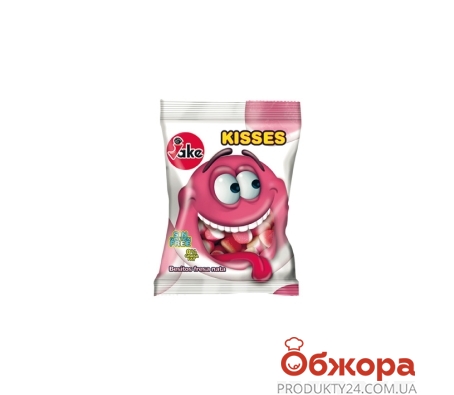 Жевательные конфеты без глютена  в сахаре KISSES Jake 100 г – ИМ «Обжора»