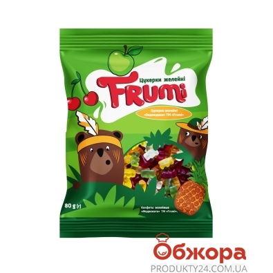Конфеты желейные Bears Frumi  80 г – ИМ «Обжора»