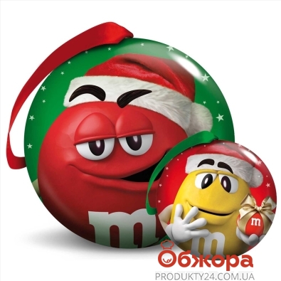 Новорічна іграшка з арахісом M&M`s&Friends 21*45 г – ІМ «Обжора»
