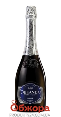 Шампанское Ореанда (OREANDA) Украинское п/сух белое 0,75 л – ИМ «Обжора»