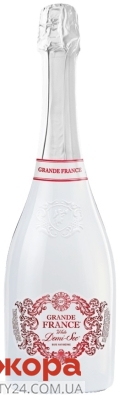 Вино ігристе біле н/сухе Українське Гранд Франсе 0,75 л – ІМ «Обжора»