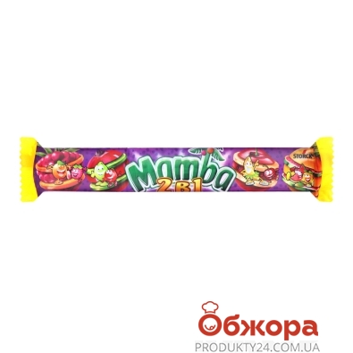 Жувальні цукерки Mamba 2в1 Storck 79,5 г – ІМ «Обжора»
