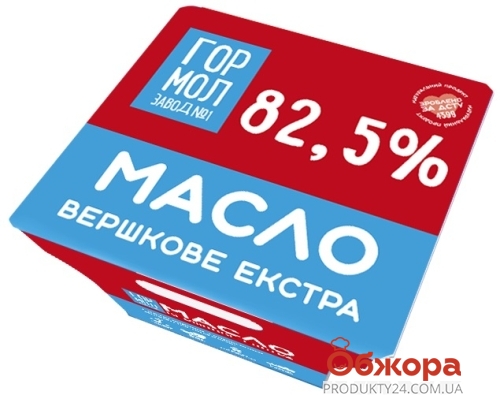 Масло сливочное  82,5% Міськмолзавод №1 200 г – ИМ «Обжора»