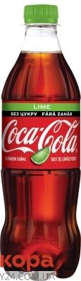 Вода Zero Лайм Coca-Cola 0,5 л – ІМ «Обжора»