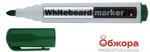 Маркер круглий зелений Whiteboard D2800 2 мм – ІМ «Обжора»