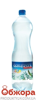 Вода газированная Мирненська 1,5 л – ИМ «Обжора»