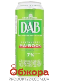 Пиво Maibock 7% з/б DAB 0,5 л – ІМ «Обжора»
