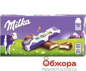 Шоколад Milka Milkinis 87,5г молочний – ІМ «Обжора»