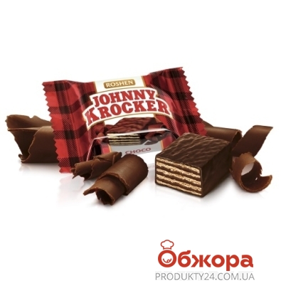Цукерки Рошен johnny krocker шоколад вага – ІМ «Обжора»