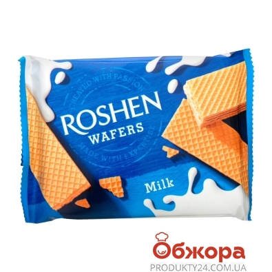 Вафли Рошен 72г wafers молоко – ИМ «Обжора»