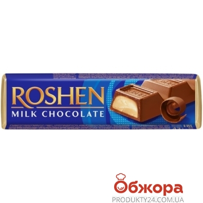 Батончик шоколадный Рошен (Roshen) крем-брюле, 43 г – ИМ «Обжора»