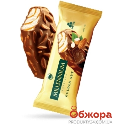 Морозиво Рудь 80г Millenium golden nut ескімо – ІМ «Обжора»