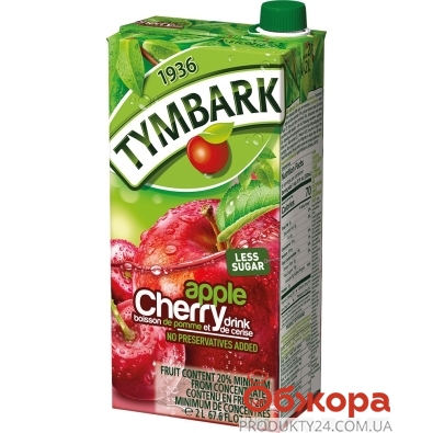 Напій Tymbark 2,0л яблуко-вишня – ІМ «Обжора»