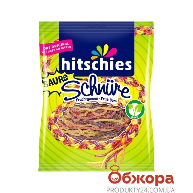 Жувальні цукерки Hitschler 125г Bunte Schnure Sauer gezuckert – ІМ «Обжора»