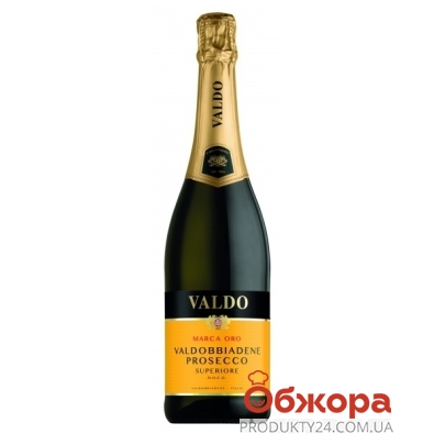 Вино ігристе Valdo MarcaOro Valdobbiadene Prosecco 0,75л Superiore DOCG Extra Dry – ІМ «Обжора»