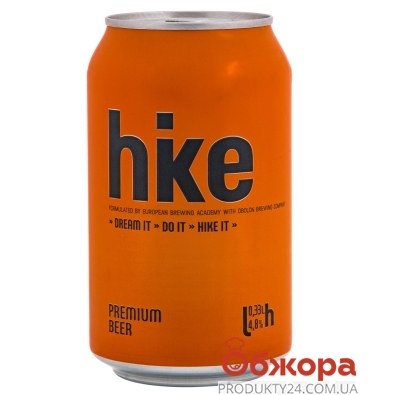 Пиво Оболонь 0,33л Хайк Преміум 4,8% з/б – ІМ «Обжора»