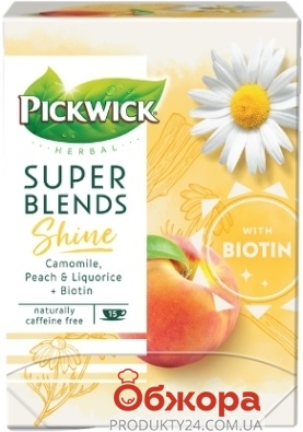 Чай Pickwick 15п фрукт/трав ромашка-персик-биотин – ИМ «Обжора»